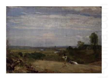 Summer morning: Dedham from Langham, John Constable